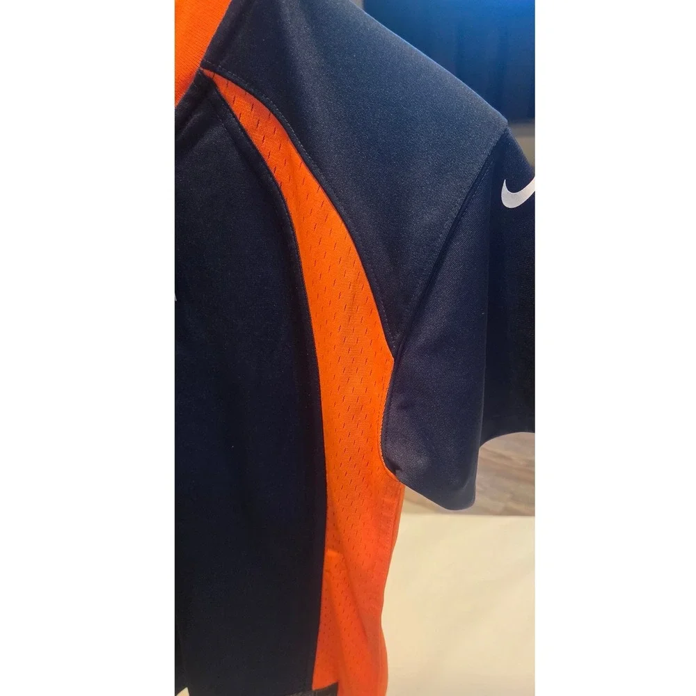 Nike Football Jersey Kids M 10/12 Navy Orange New Denver Broncos NFL Top